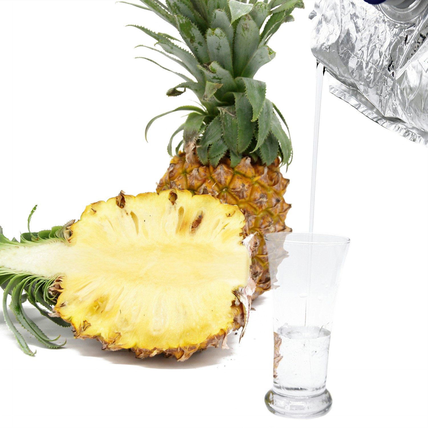 Deionized pineapple juice concentrate